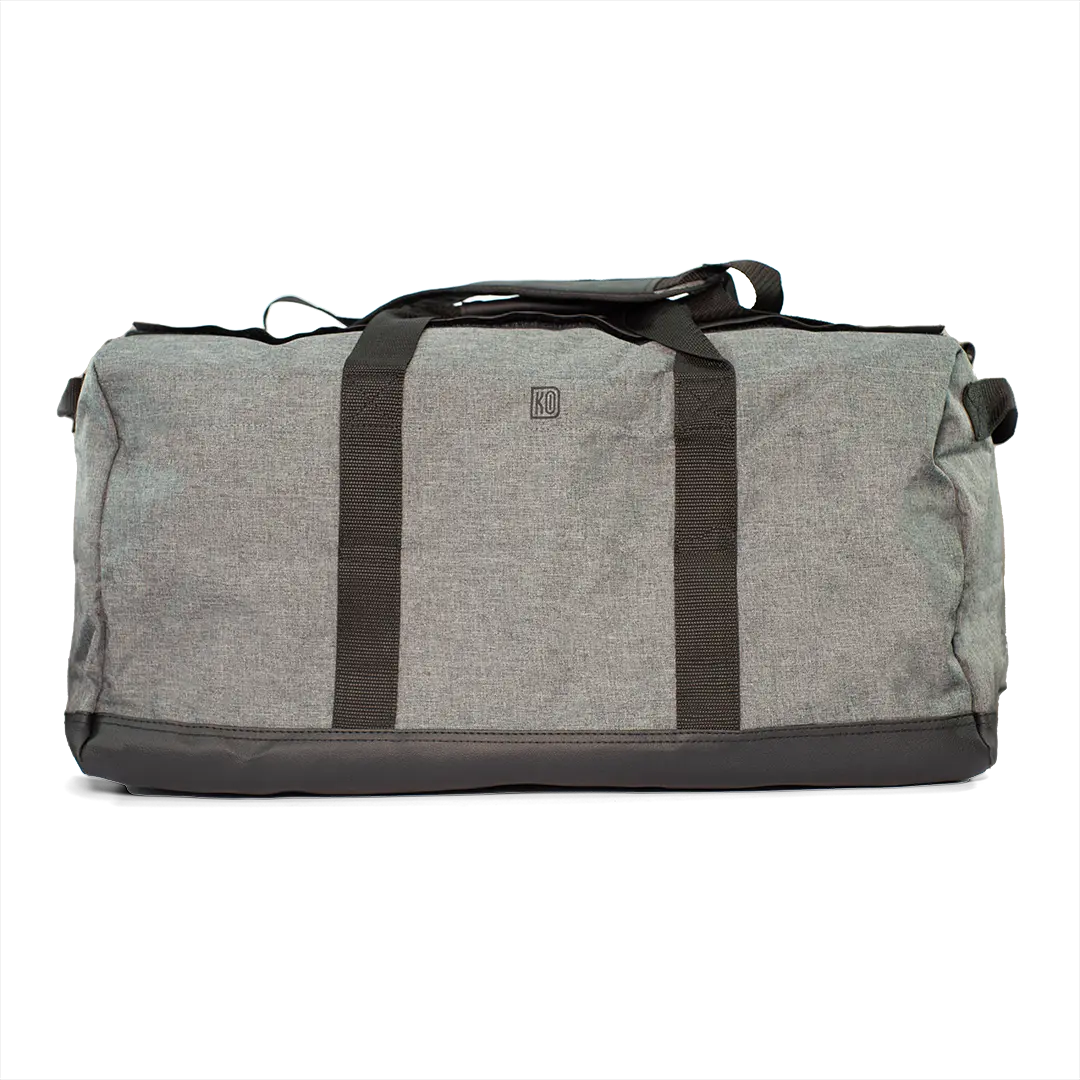 Smell proof duffle bag front